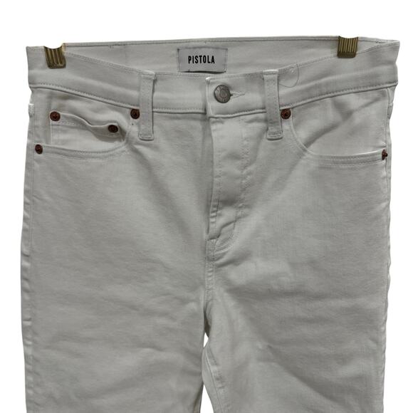 Pistola Madi Slim White Jeans Size 28 NWOT – Sold Out Style - Picture 9 of 11